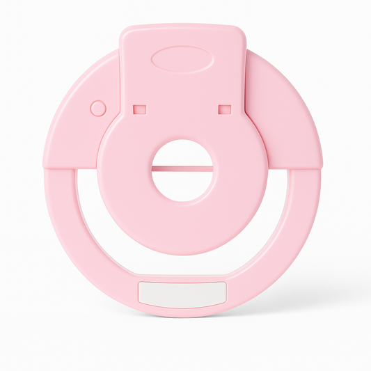 Clip-On Selfie Ring Light for Smartphone