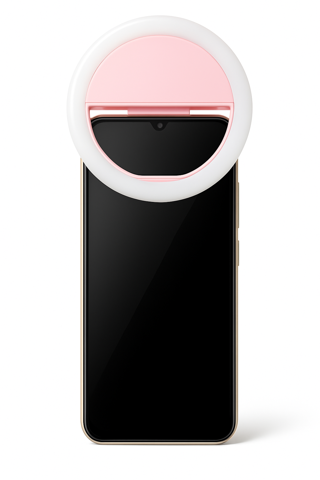 Clip-On Selfie Ring Light for Smartphone