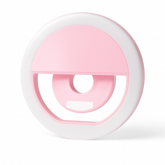 Clip-On Selfie Ring Light for Smartphone